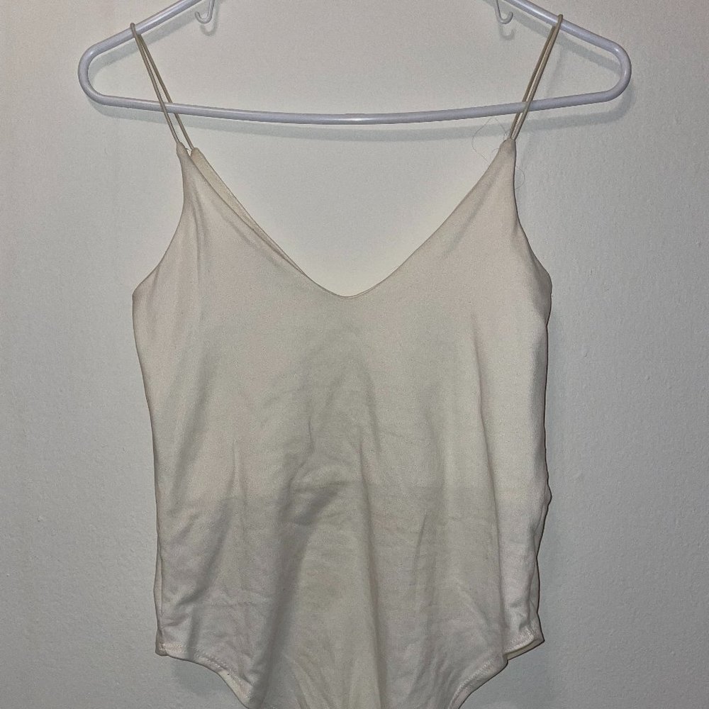 Beautiful White Bodysuit Tank